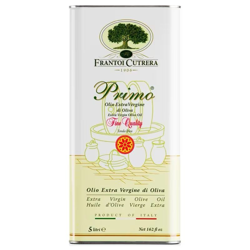 Selezione Cutrera Extra Virgin Olive Oil - Cold Pressed Sicilian EVOO - 5L