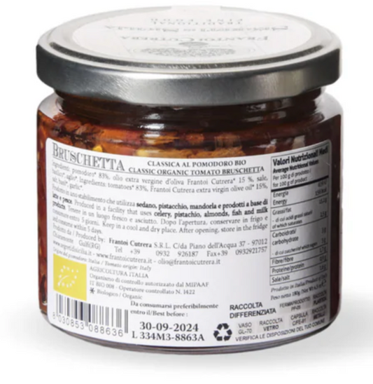Organic Classic Tomato Bruschetta