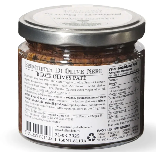 Black Olive Bruschetta