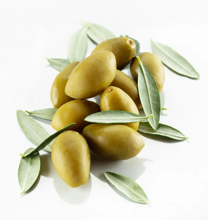 Bella di Cerignola Olives in Brine - 550g Jar - Giant Italian Green Olives