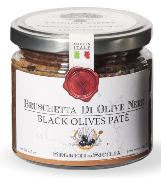 Black Olive Bruschetta