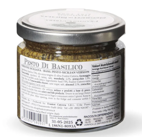 Pesto di Basilico - Retro